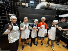 Кулинарный мастер-класс для второго отряда лагеря &laquo;Надежда&raquo;