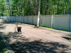 Спортивные баталии: эстафета между 1 и 2 отрядами