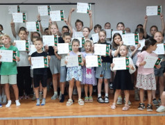 Торжественное закрытие третьей смены лагеря &laquo;Надежда&raquo;