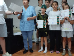 Торжественное закрытие третьей смены лагеря &laquo;Надежда&raquo;