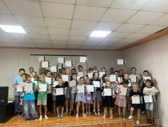 Торжественное закрытие третьей смены лагеря &laquo;Надежда&raquo;