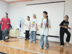 Открытие четвёртой смены в детском лагере Надежда