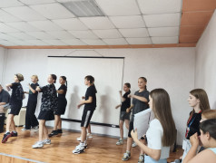 Открытие четвёртой смены в детском лагере Надежда