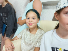 Открытие четвёртой смены в детском лагере Надежда