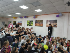 Открытие четвёртой смены в детском лагере Надежда