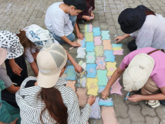 Открытие четвёртой смены в детском лагере Надежда