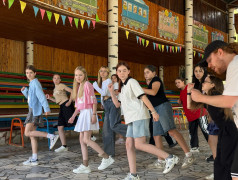 В лагере стартовал танцевальный кружок!