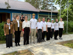 Торжественное открытие 1 смены "Поезд Победы"