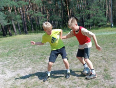 Турниры по пионерболу и футболу в ДОЛ "Яльчик"