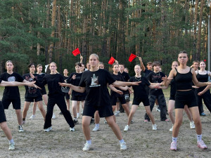 Открытие 3 спортивной смены в ДОЛ 