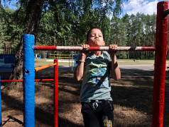 Заряд бодрости и силы: ребята из ДОЛ "Яльчик" активно участвуют в Дне физкультурника и сдают нормы ГТО