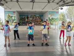 Закрытие третьего сезона в Юном железнодорожнике