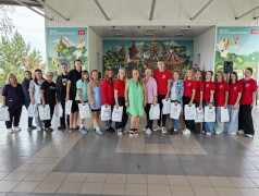 Закрытие третьего сезона в Юном железнодорожнике