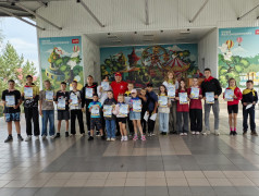 Закрытие третьего сезона в Юном железнодорожнике