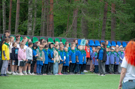 Лагерь «Маяк» открывает спартакиаду!