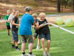 Веселые старты в "Маяке"! 