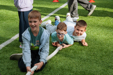 Веселые старты в 