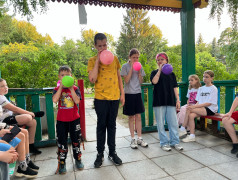 Увлекательное занятие  &laquo;Секрет коктейля твоих легких&raquo;