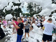 10 Июля в ДОЛ "Магистраль"  прошла пенная...