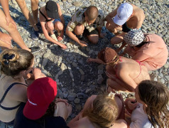 Морские баталии на гальке: конкурс фигур в ДОЛ "Экспресс"!