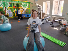 спорт в лагере санатория "Иркутский"