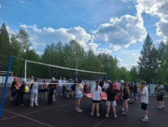 Командный матч по волейболу