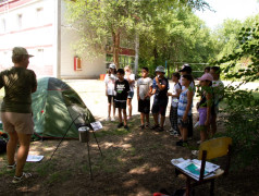 День семьи, любви и верности в ДОЛ "Юный железнодорожник"