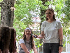 Встреча с участником СВО: важный урок для воспитанников лагеря!