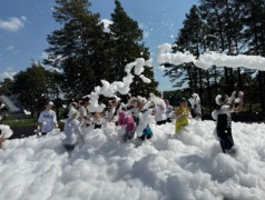 22 Августа  ДОЛ "Магистраль" превратился в настоящий танцпол под открытым... 