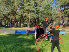 День физкультурника в нашем лагере