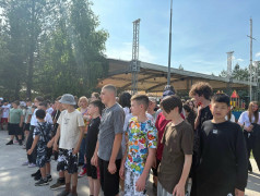В ДОЛ им. Лизы Чайкиной прошла встреча с настоящими героями 