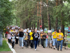  Бессмертный полк в ДОЛ им.Ю. Гагарина