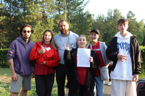 Первый день смены в лагере «Салют» выдался насыщенным! 2025 г.