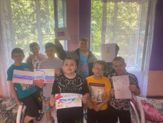 Флешмоб  &laquo;Рисуем вместе. Россия глазами детей&raquo;