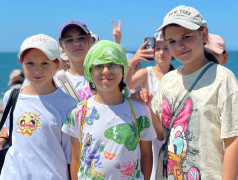 Первый день на море в ДОЛ "Экспресс" П. Солоники: знакомство с морскими правилами!