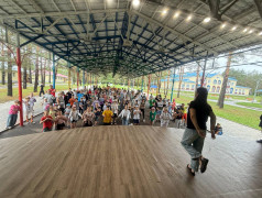 День первых и зарядка со стражем порядка