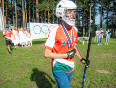 Закрытие спартакиады детей работников железной дороги в ОЦ "Дружба"