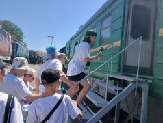 Экскурсии по железнодорожным профессиям в ДОЛ "Локомотив"