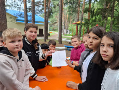 Отрядные мероприятия в лагере "Яльчик"