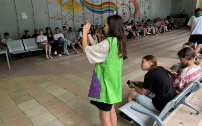 Освещаем жизнь в лагере вместе с Тин-лигой