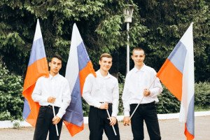 Линейка в честь Дня России 