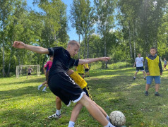 В Юном железнодорожнике прошли соревнования по футболу