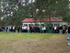 Торжественное открытие 1 лагерной смены в любимом "Юном железнодорожнике"