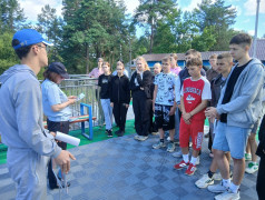 Встреча с волонтерским отрядом "Дорога Добра"