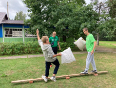 День физкультурника в нашем лагере