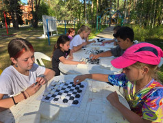 Кто кого? Турнир по шашкам и настольному теннису в ДОЛ "Яльчик"