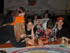 В нашем лагере прошла увлекательная интеллектуальная игра "Платформа №7"