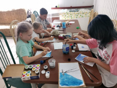 В "Орлёнке" "Волшебная кисточка" учит безопасности на железной дороге! 