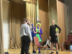 Цирковое выступление команды "Арлекино"