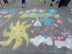 Конкурс рисунков на асфальте &laquo;Мы бы хотели нарисовать Мечту&raquo;!